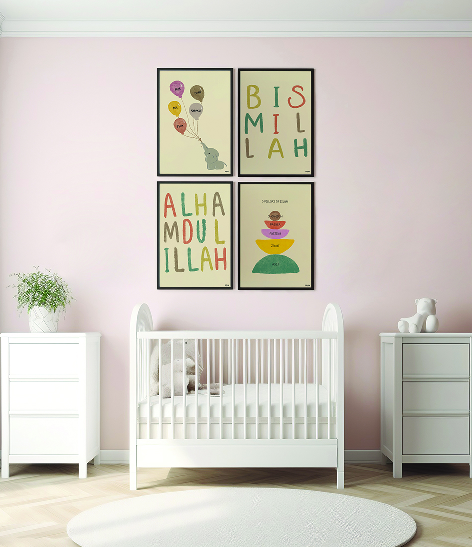 Prayers and Pillars Kids Collection (Set x4) 